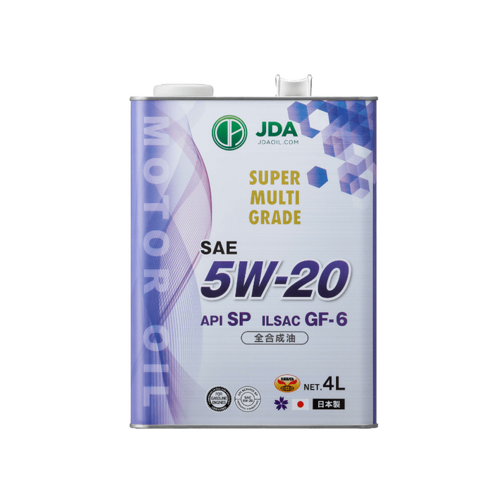 JDA スーパーマルチグレードエンジンオイル 5W-20 GF-6 4L