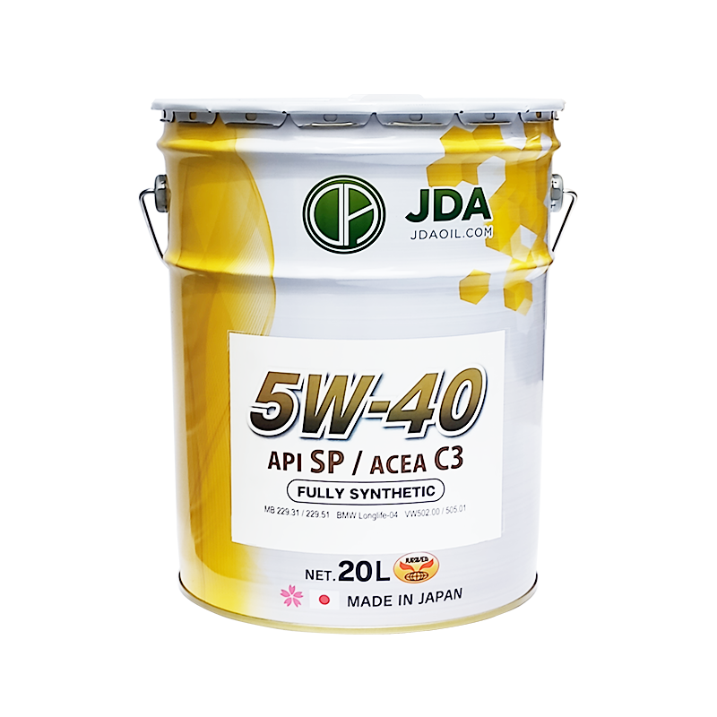 JDA スーパー マルチグレード エンジンオイル 5W-40 SP/C3 20L — JDA oil オフィシャルショップ